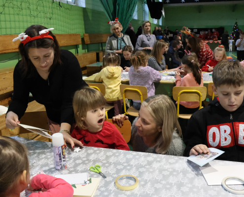 Zdjęcie z wydarzenia pt. "Gminny Święty Mikołaj"