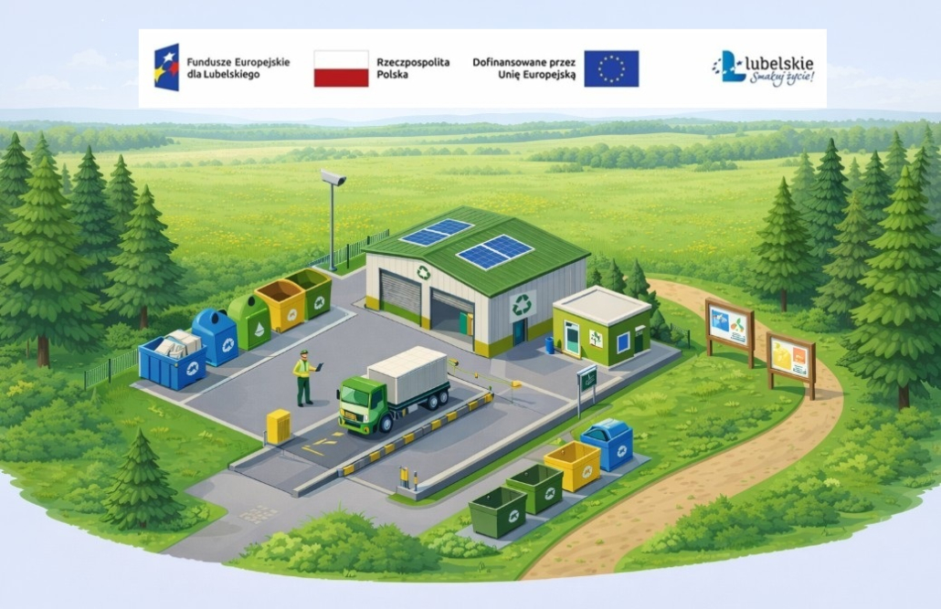 Modernizacja Punktu Selektywnej Zbiórki Odpadów Komunalnych w Dorohuczy