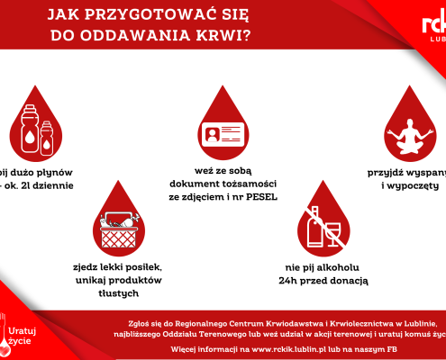Jak przygotować się do donacji